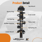 Front Complete Strut Shock & Springs for Dodge Dart GT (2013-2016)