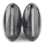 Clear LED Dynamic Signal Side Marker Light for Peugeot 206 307 607 (2001–2014)