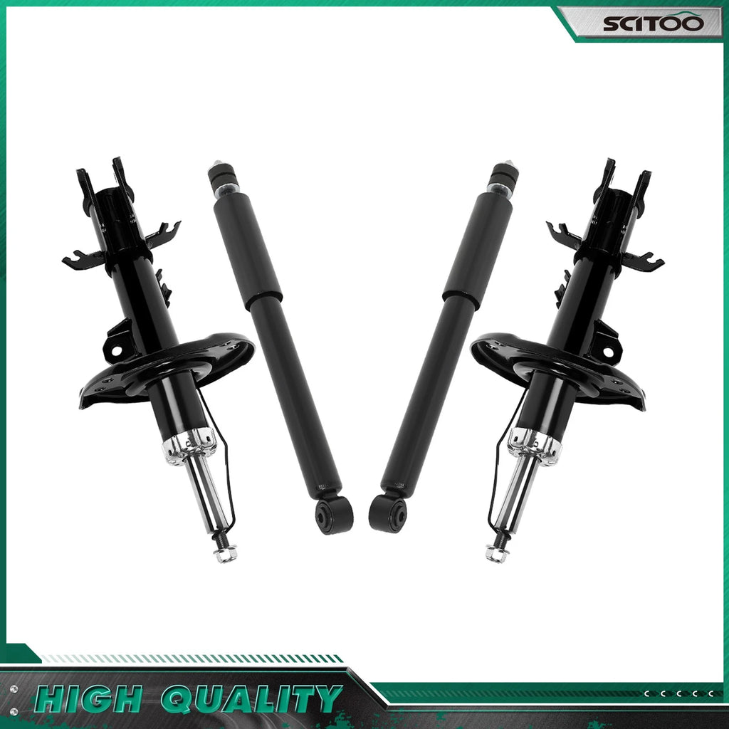Set of 4 Shocks and Struts for Nissan Sentra (2014–2019) 1.8L