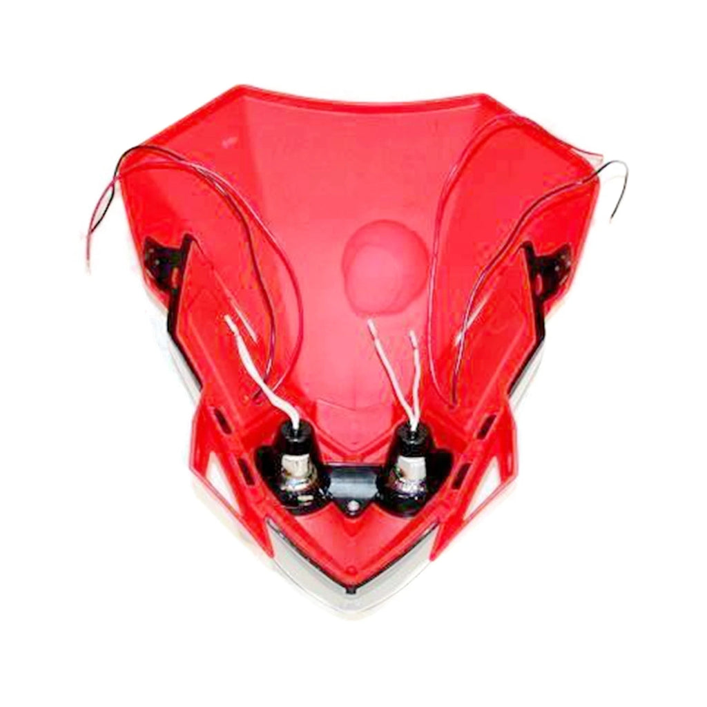 LED Headlight Lamp for RED Rec Reg PIT Trail Dirt Motorcycle