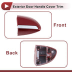 Exterior Door Handle Cover Trim for Toyota Corolla (2014–2018) Red