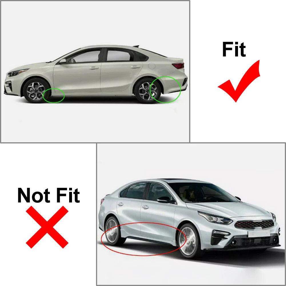 Mud Flaps Splash Guards for Kia Forte K3 Cerato (2019–2023)