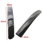 Carbon Fiber Front Bumper Corner Trim Cover for FIAT 500 (2007-2015)