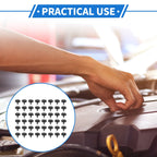 50 Pcs Fender Liner Splash Shield Bumper Cover Screw for Mercedes-Benz A220 (2019–2023)