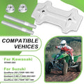 Plate Chain Adjuster And Bolt Nut 2x4 for Suzuki QuadRacer LT250R (1985–1992)