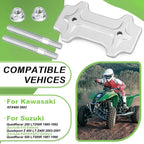 Plate Chain Adjuster And Bolt Nut 2x4 for Suzuki QuadRacer LT250R (1985–1992)