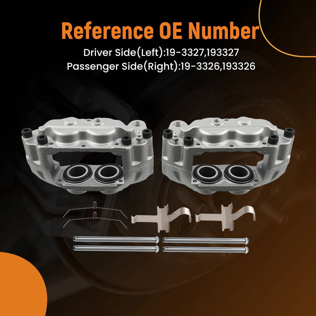Front Disc Brake Calipers for Subaru Impreza WRX (2006-2007)