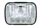 5 x 7 LED Headlight Bulb High Low for Jeep Wrangler JK (2007–2018)