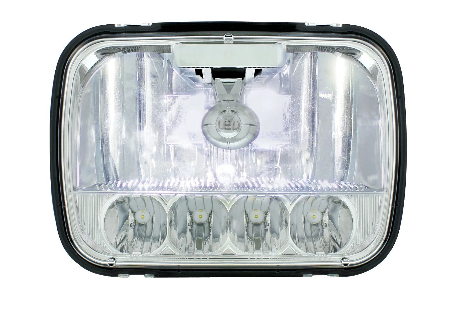 5 x 7 LED Headlight Bulb High Low for Jeep Wrangler JK (2007–2018)