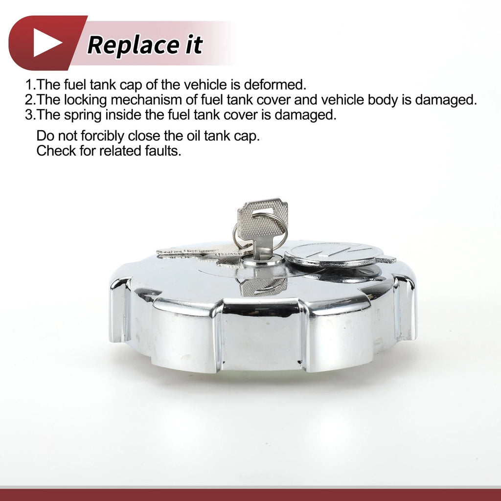 Locking Gas Cap for Volvo Scania Iveco Man with 2 Keys