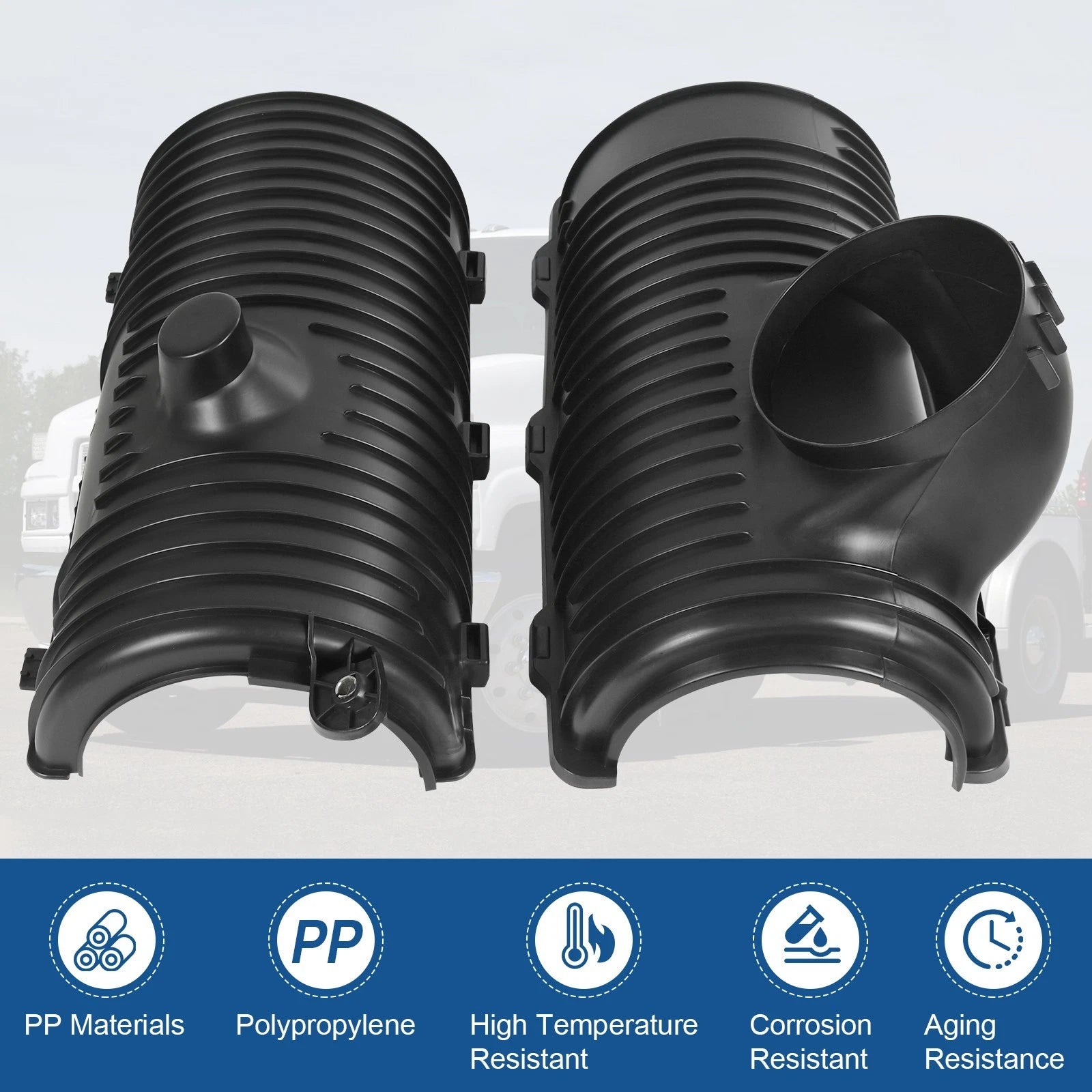 Air Box Cleaner Housing Set for Chevrolet Kodiak GMC