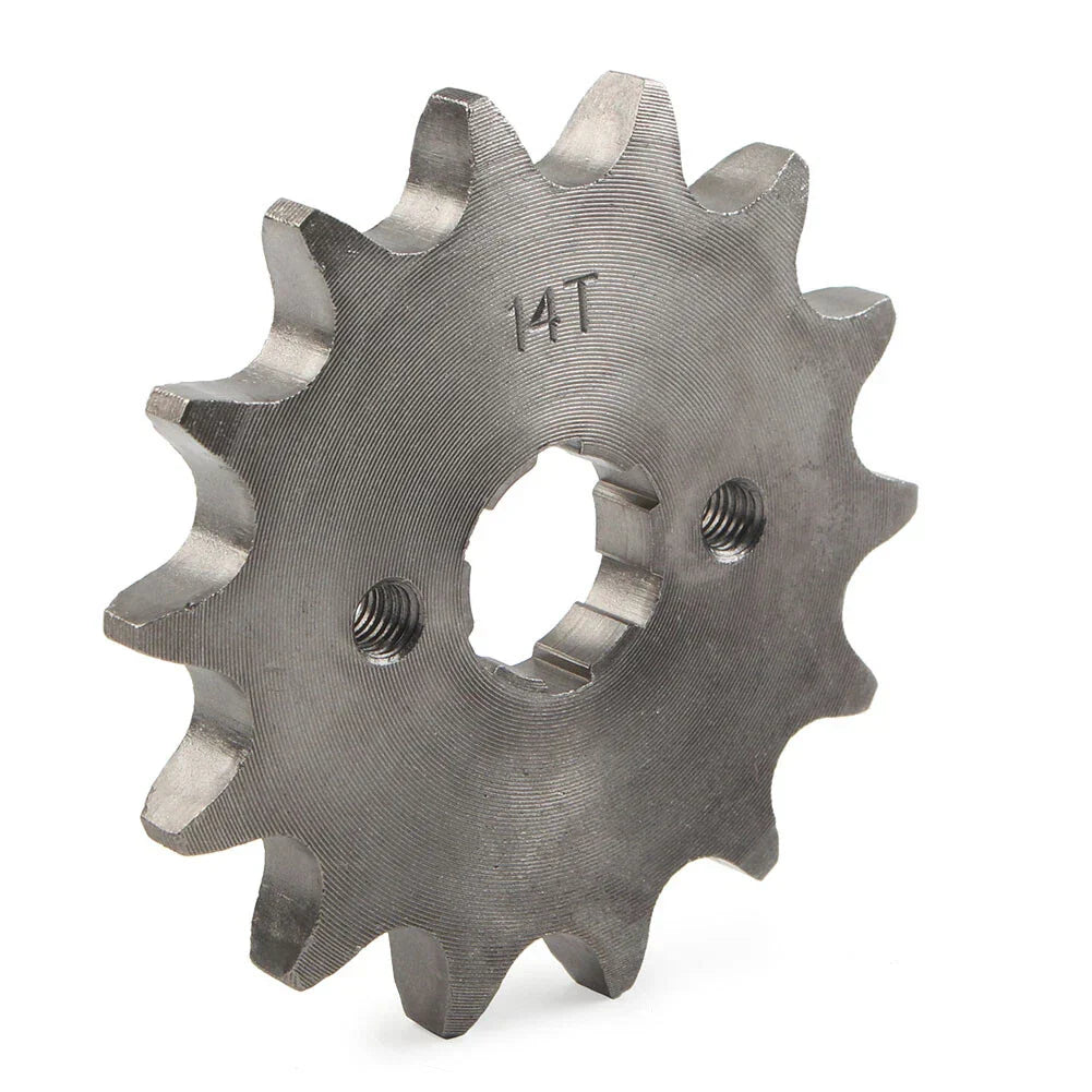 14T Front Sprocket Cog for 125cc-350cc Dirt Pit Bike ATV Go Kart