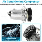 AC Compressor for Holden Colorado RG 2.8L Diesel Duramax (2012–2019)
