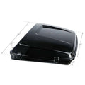 Black Razor Trunk Mount Rack Plate for Harley Touring Road Glide (2014–2026)