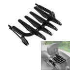Black Detachable Stealth Luggage Rack for Harley Touring Road King Glide (09-24)