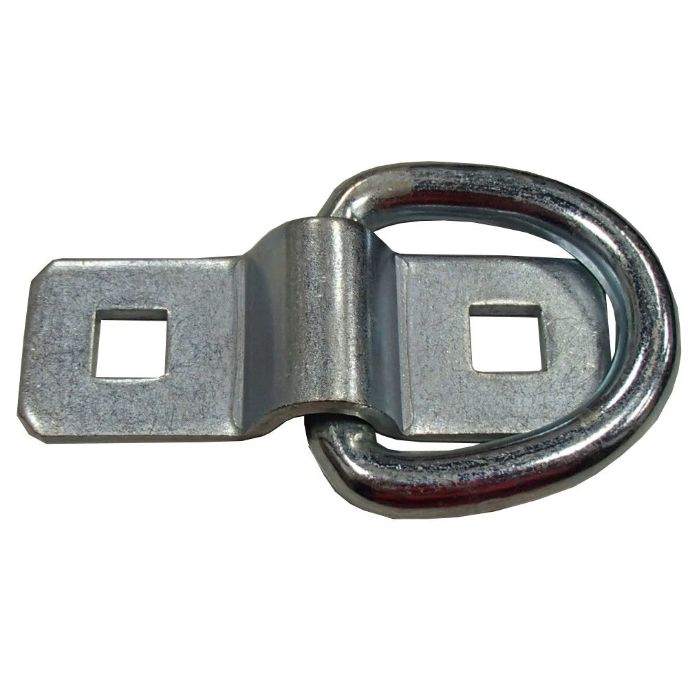 3/8" Bolt-on D-Ring for Car Truck Trailer Camper (Rope Chain Tie Down)