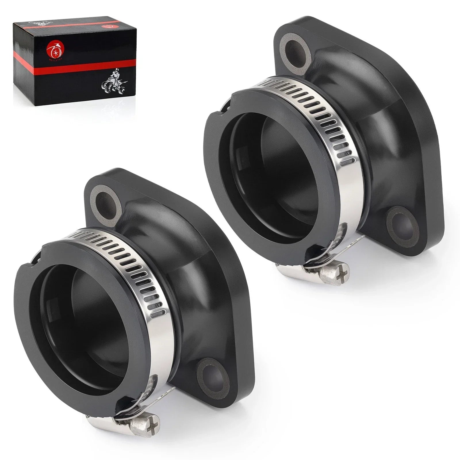 2 x Intake Manifold Boot Flange for Polaris Indy 440 500 600 650 (1985–2000)