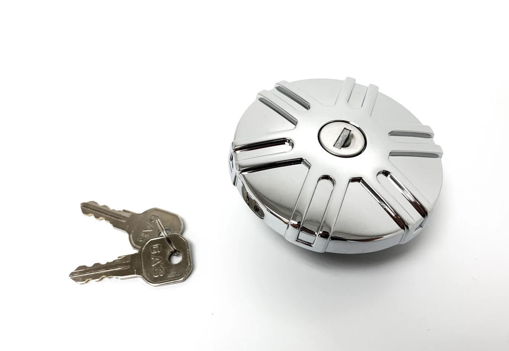Rugged Metal Locking Gas Cap with Keys for 1947–1971 Ford and Chevy
