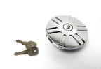 Rugged Metal Locking Gas Cap with Keys for 1947–1971 Ford and Chevy