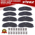 Ceramic Brake Pads for Ford F-250 F-350 F-450 Super Duty (2008–2022)