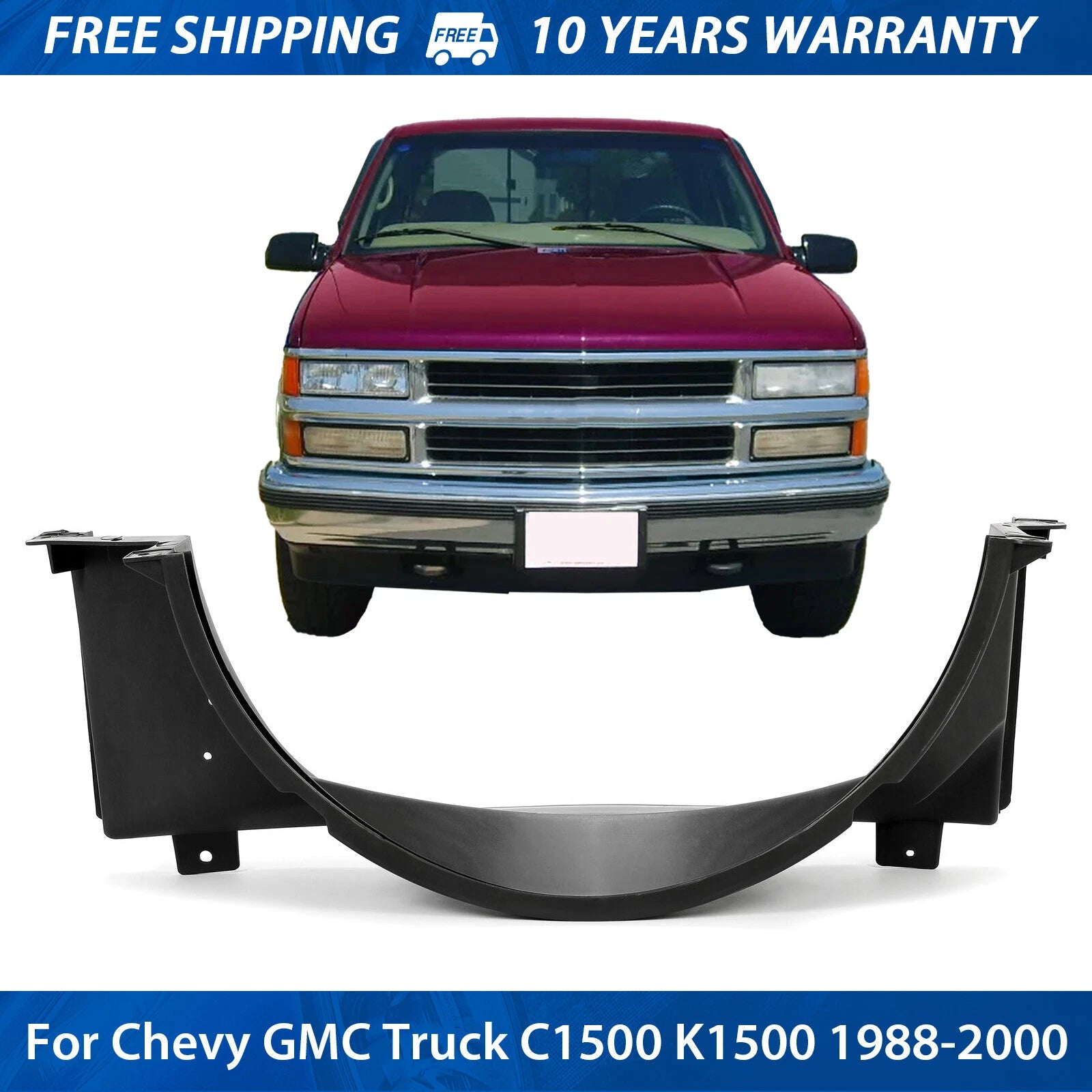 Lower Radiator Fan Shroud for Chevrolet C/K 1500 Truck GMC 1988–1999