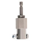 Stainless Steel Trailer Jack Crank Handle Cordless Drill Adapter Set