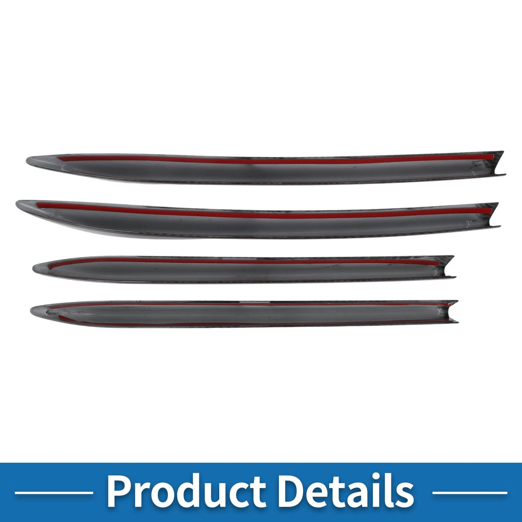 Set of 4 Headlight Trim Bezels for Mercedes-Benz GLC Class 