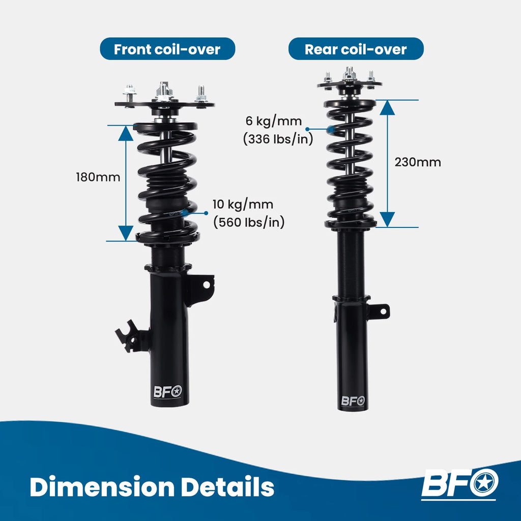 Coilovers Lowering Kit for Lexus ES300 / Toyota Camry (1992–2001)