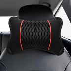Headrest Cushion Pad 2pcs Breathable PU Leather