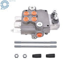 2X Spool Hydraulic Control Valve for SAE Ports (21GPM, 3600 PSI)