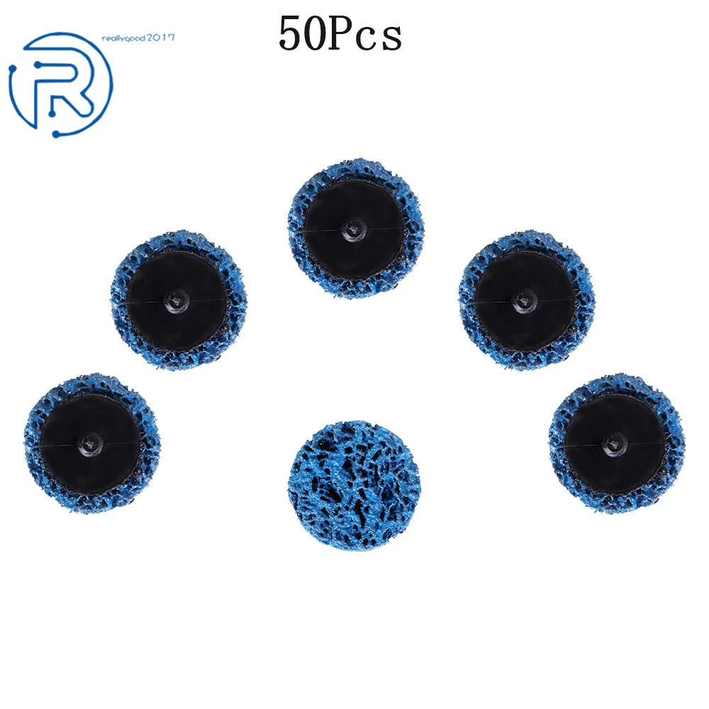 Set of 50 Quick Change 2" Easy Strip and Clean Discs for Automotive Use