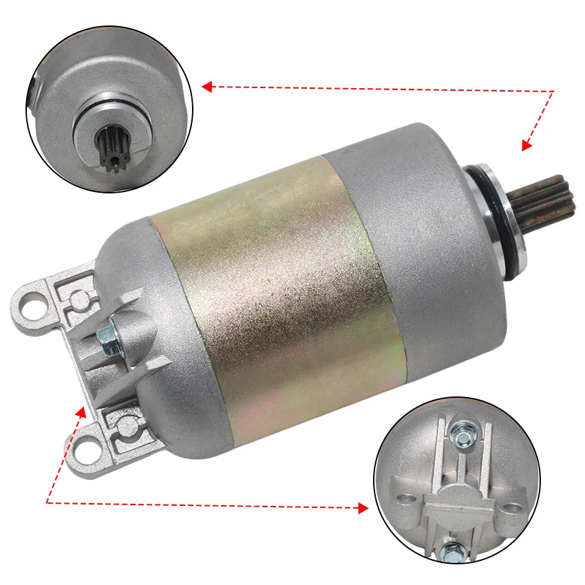 Starter Motor for Yamaha XC125, XC155, Majesty S, HW125, HW151 (2001–2023)