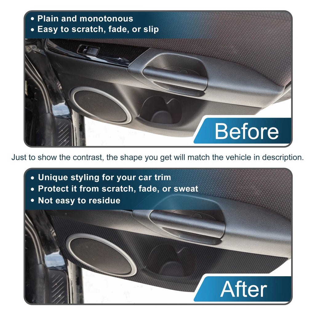 Set of 1 Door Kick Guard for Mazda CX-30 (2020–2023) Black