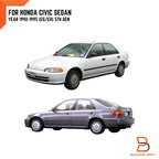 Rear Window Weatherstrip Seal for Honda Civic Sedan (1992-1995)