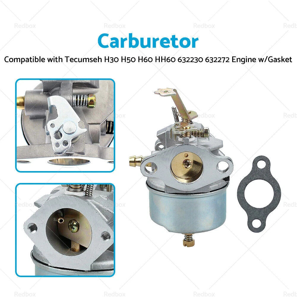 Carburetor for Tecumseh H30 H50 H60 HH60 632230 632272