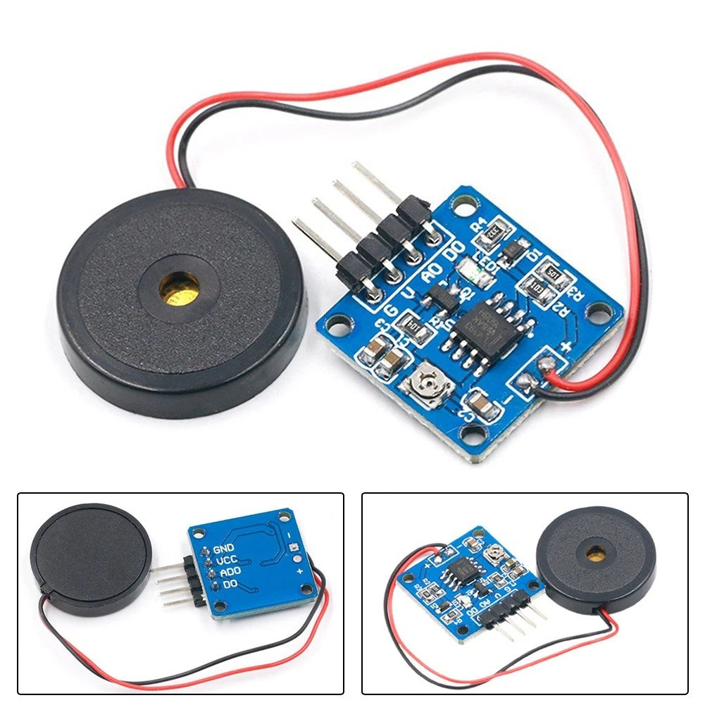 Vibration Sensor Piezoelectric Film Switching Module for