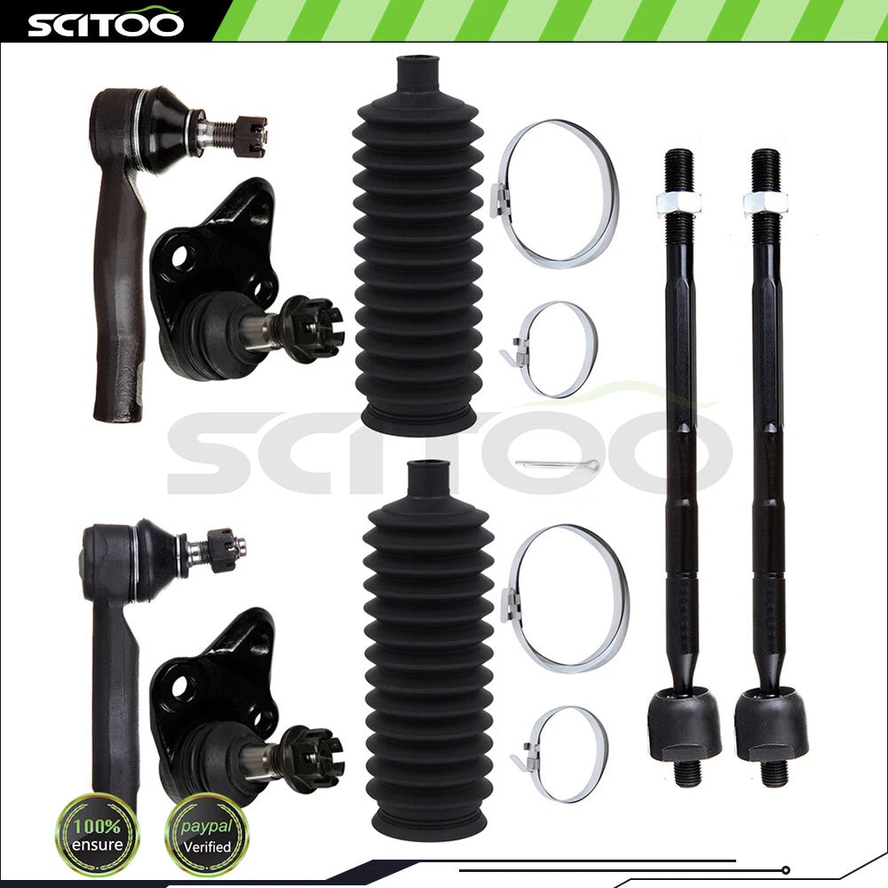 Front Lower Tie Rod End Ball Joint Suspension Kit for Toyota RAV4 (2001–2005)