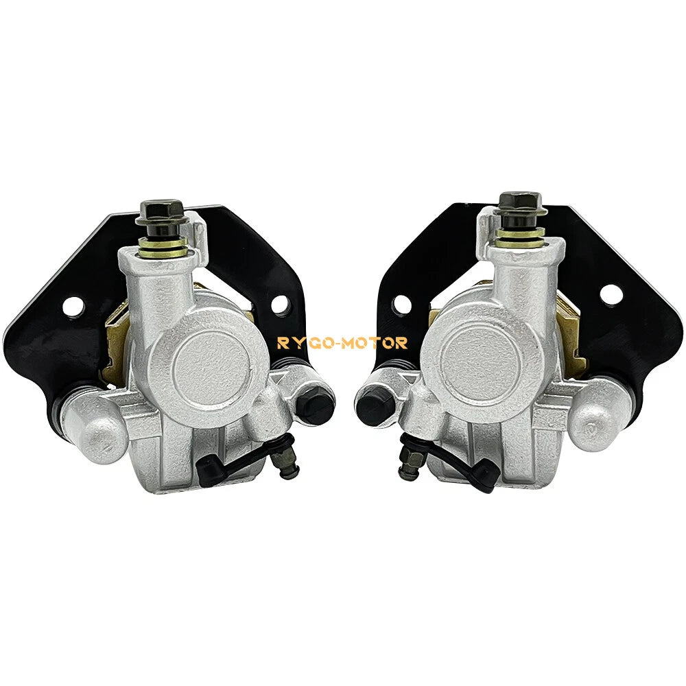 Set of 2 Front Brake Calipers & Pads for Kawasaki Lakota 300 (1995–2003)