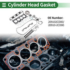Set of 1 Cylinder Head Gasket for Hyundai Santa Fe Sport (2013–2019) No.209102CD00