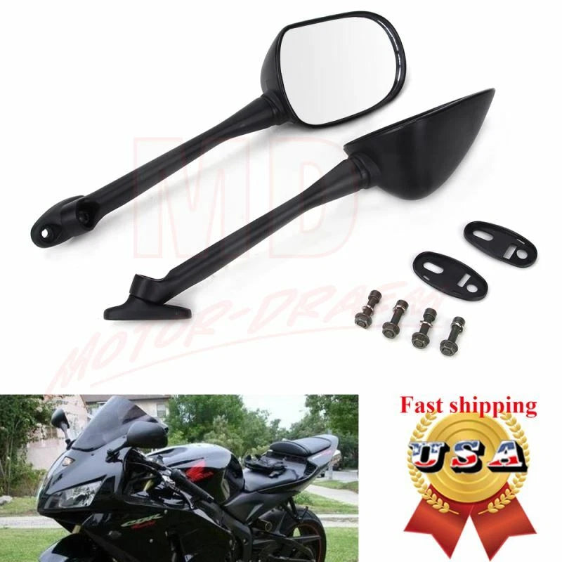 Set of 2 Rearview Side Mirrors for Honda CBR1000RR (2006–2009), CBR600RR (2003–2018)