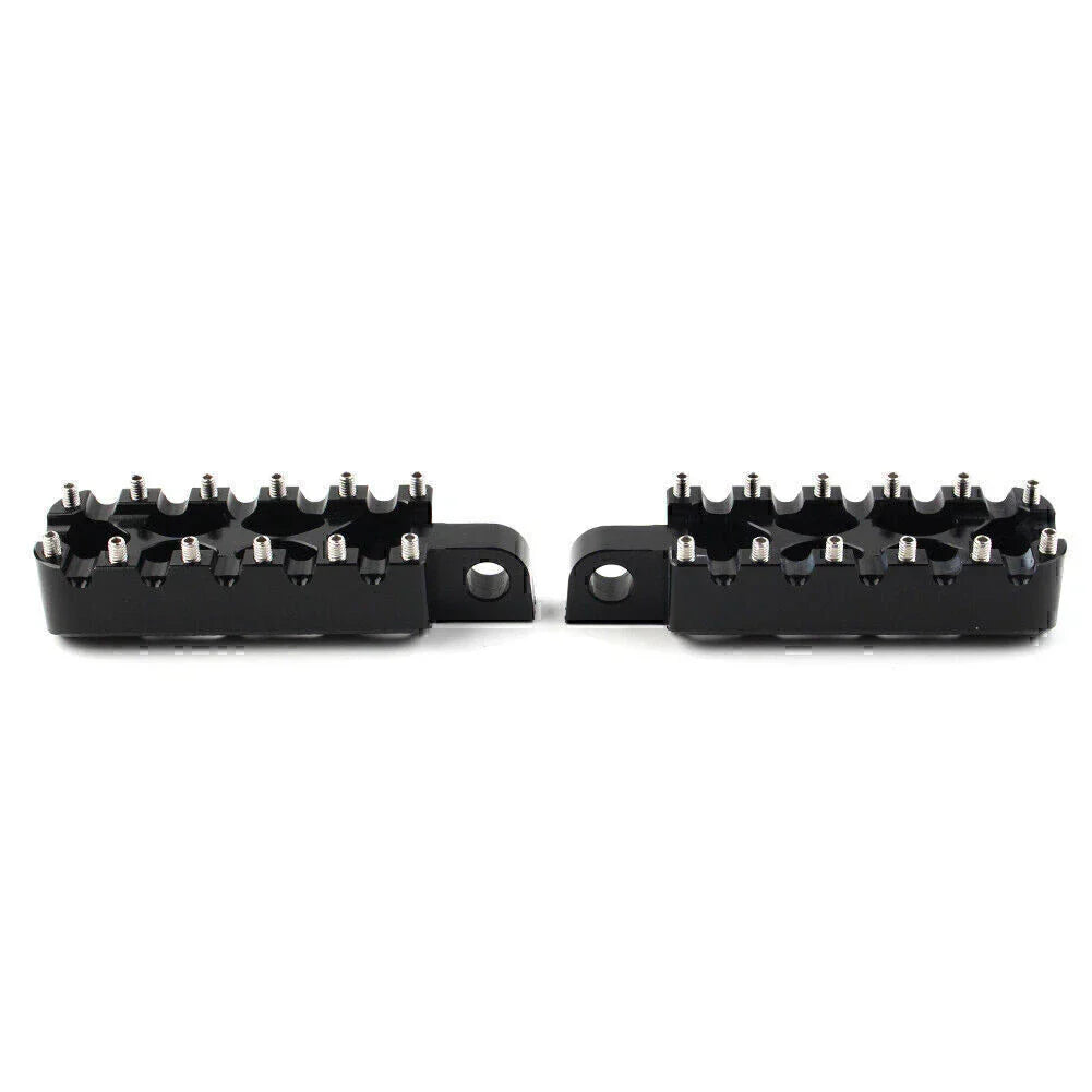 Black CNC Foot Pegs for Harley Dyna Wide Glide FXDWG FXDB FXDL FXDF (2006-2017)
