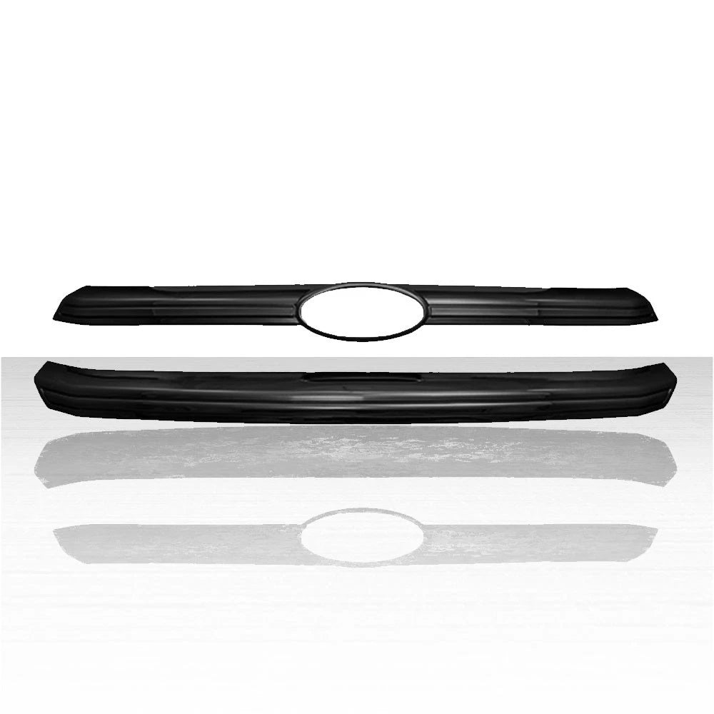 2pc Grille Insert for 2017-2019 Ford Escape - Gloss Black - ARFG247