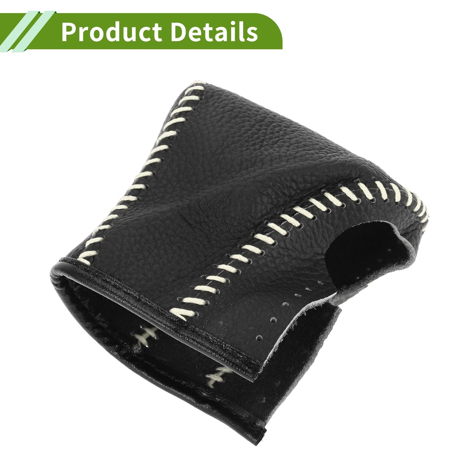 1 Pc Gear Shift Knob Cover for Lexus ES300h (2018–2023) Pebbled Black Beige