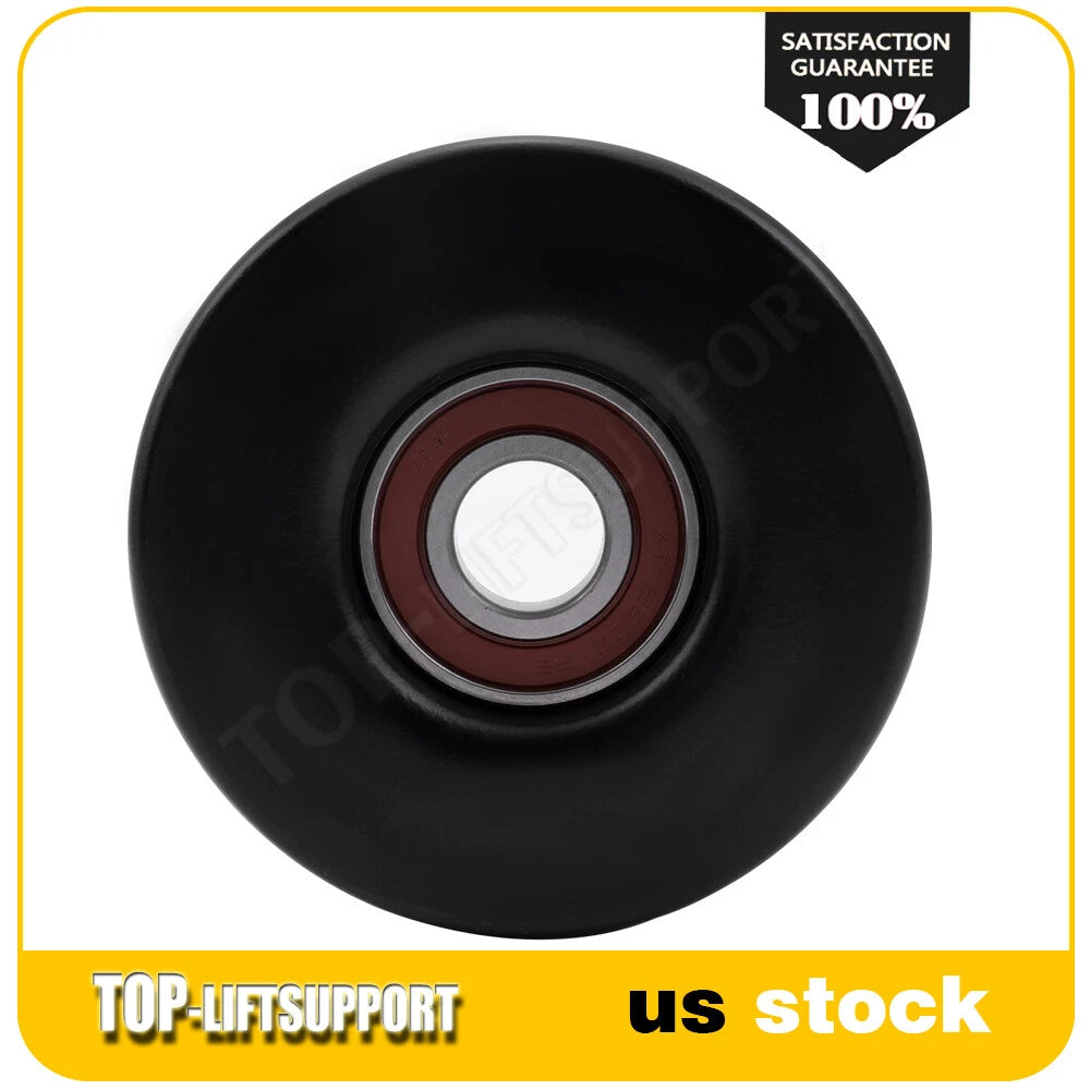 Drive Belt Idler Pulley for Ford Chevrolet GMC Jeep Cadillac Mercury Pontiac