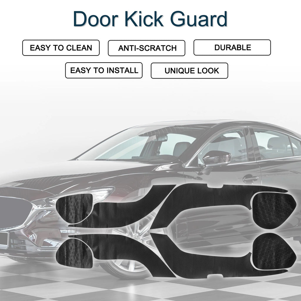 Set of 2 Door Kick Guards for Mazda Atenza (2017–2019) Front Rear