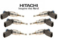 Set of 6 Fuel Injectors for Audi A4 A6 Quattro S6 S8 (Hitachi)