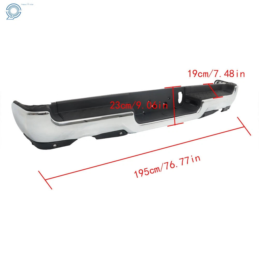 Chrome Rear Step Bumper Assembly for RAM 1500 (2019-2023)