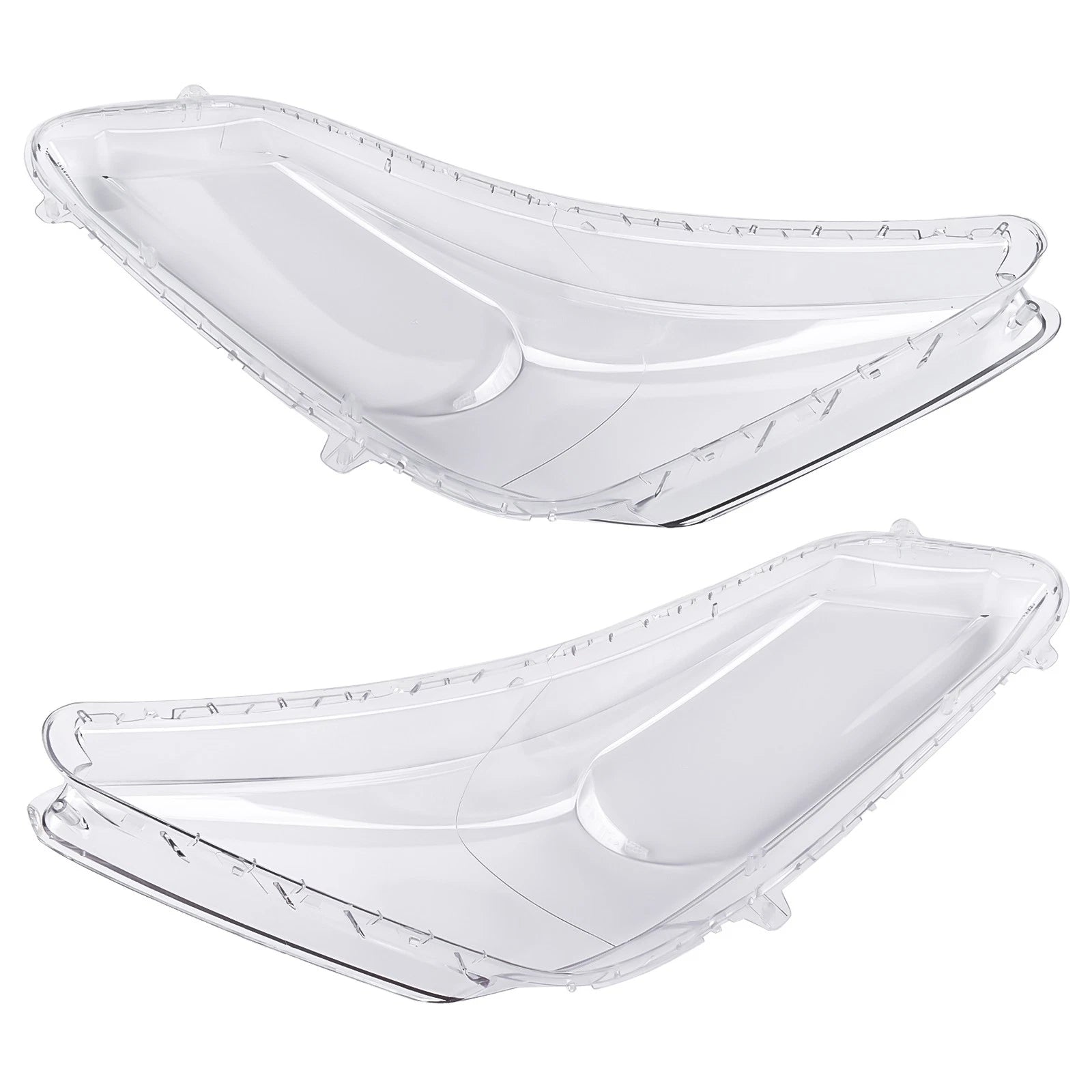 Pair Headlight Lens Covers for Honda Accord (2013-2015) Clear