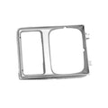 Replacement Silver Passenger Side Head Light Door w/Lower Park Lamp Opening