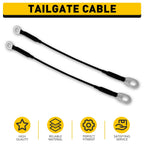 1 Pair Tailgate Cables for Chevy S10 Pickup GMC Sonoma (1994–2004)